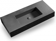 Раковина Acquabella Integra 100 Slate Negro C/F