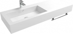 Раковина Dolomite Стилло 127 L (c полотенцедержателем)