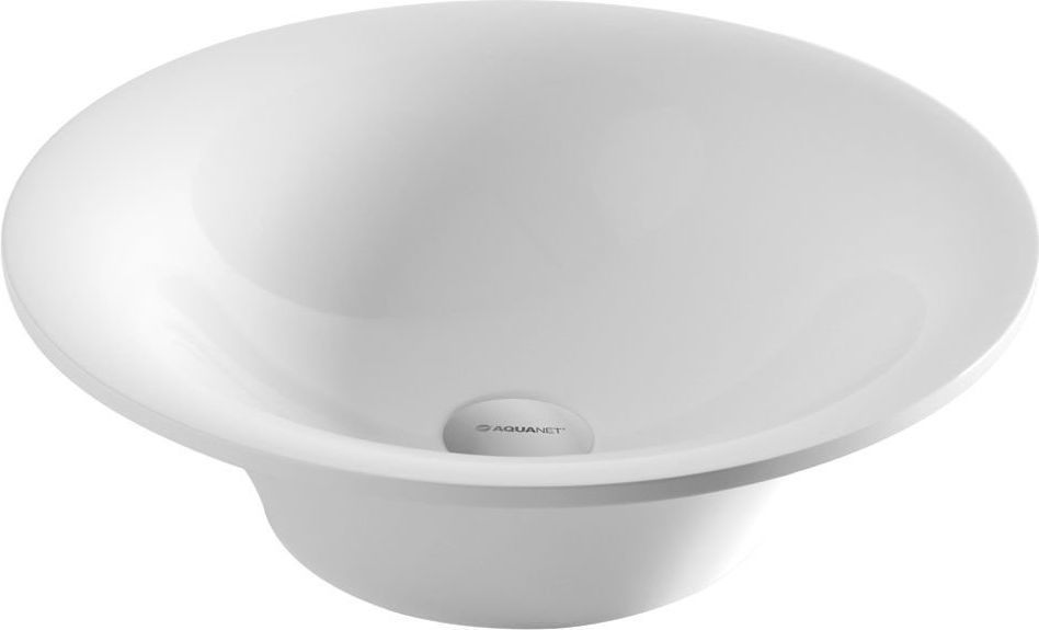 Раковина накладная Aquanet Entice V32 450x450, глянцевая