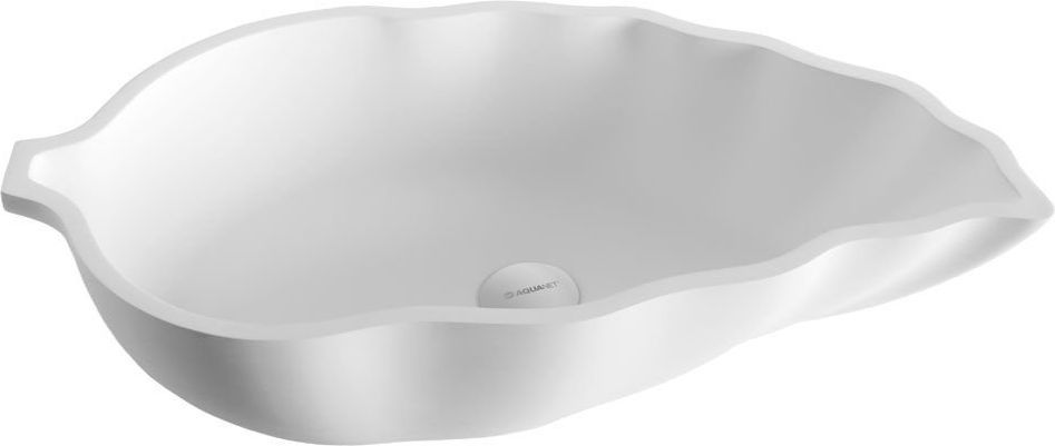 Раковина накладная Aquanet Blossom V44 650x350, матовая