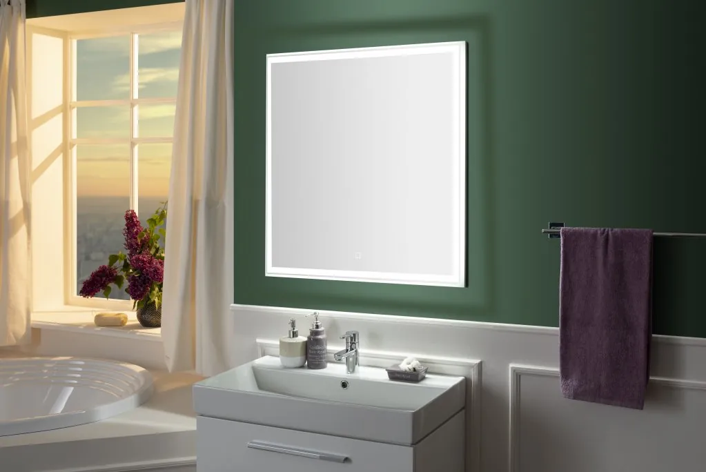 Зеркало с LED-подсветкой из коллекции NOVA пр-ва Aquanet
