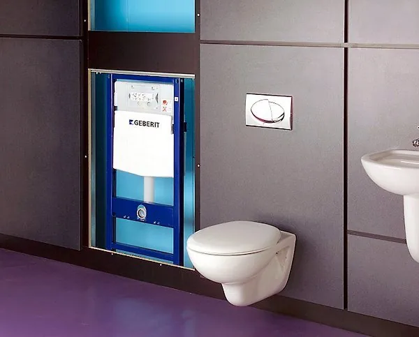 Geberit Duofix в интерьере geberit инсталляция для унитаза