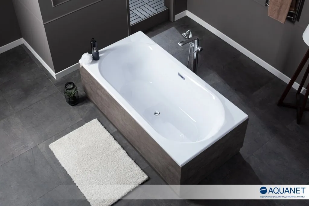Акриловая ванна Ideal Aquanet (вид сверху) Акриловая ванна Ideal Aquanet (вид сверху)