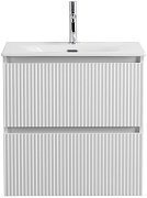 Тумба под раковину Belbagno Uno-Mini UNO-MINI-500-2C-SO-BO bianco opaco