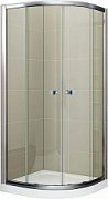 Душевой уголок Cezares Pratico 80x80 GL-R-2-80-C-Cr-TR